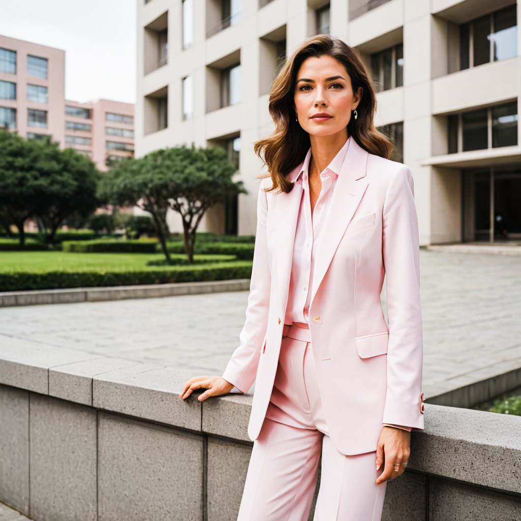 Chic Legal Advisor Fashion in Pastels