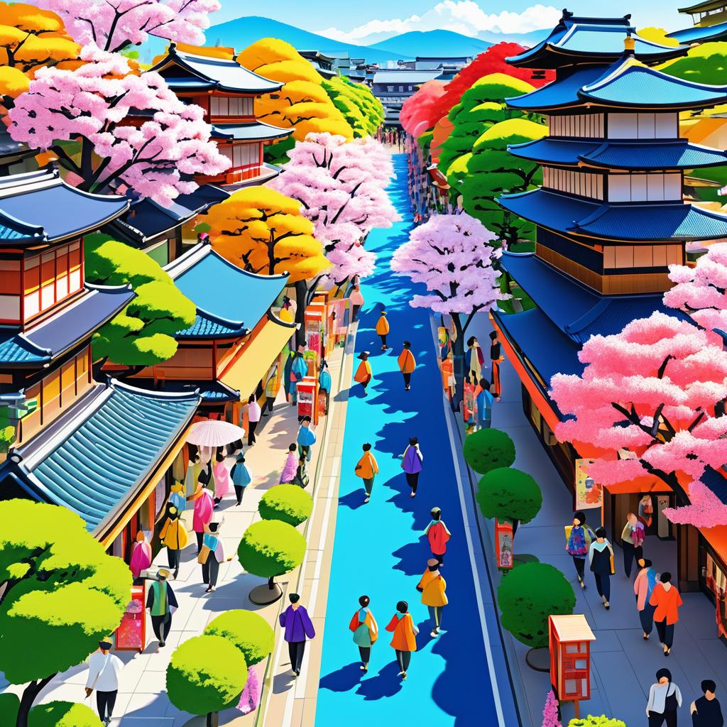 Lively Kyoto: A Colorful Urban Experience