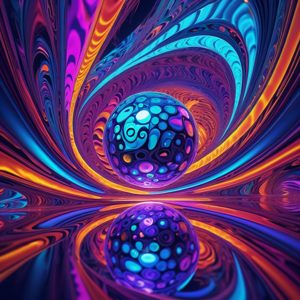 Vibrant Surrealism: Abstract Emotions Explored