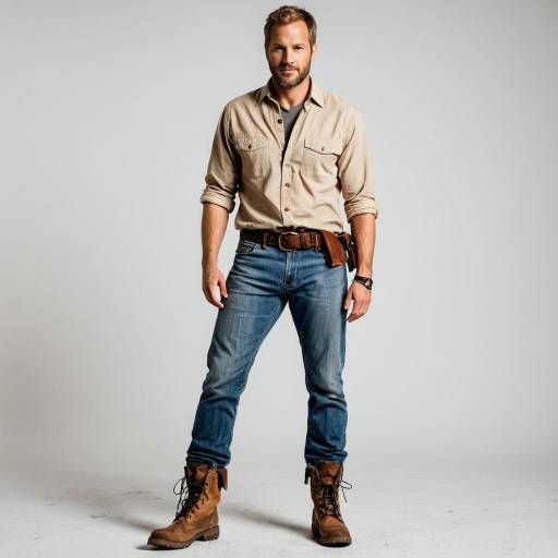 Man in Casual Outdoor Outfit