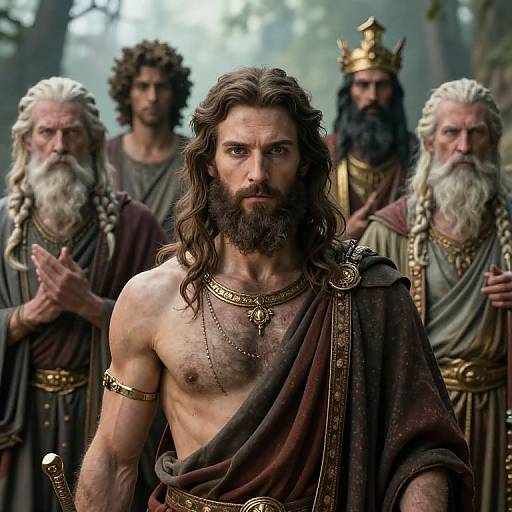 Hyper-Realistic Depiction of Gods