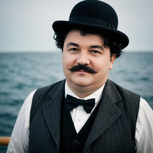 Vintage Ollie Cosplay with Bowler Hat