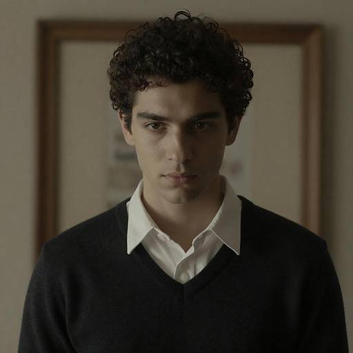 Moody Portrait of a Young Man