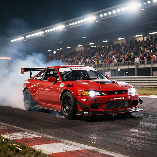 Red Drift Car Racing Action