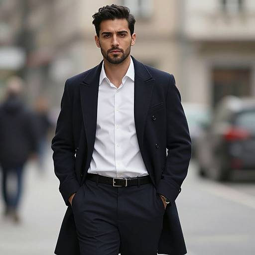 Realistic Male in Outdoor Costume