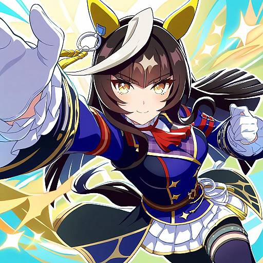 Illustration of Calstone light o (umamusume), umamusume in the style of Chiharu (9654784)