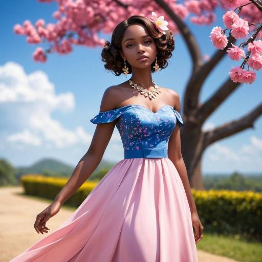 Elegant Outdoor Portrait of a Woman