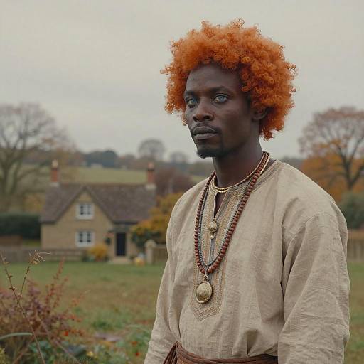 Charming English Cottage in Autumn