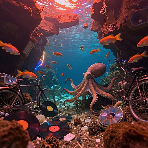 Surreal Aquatic Urban Relics