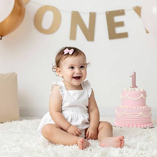 Baby Girl's First Birthday Celebration
