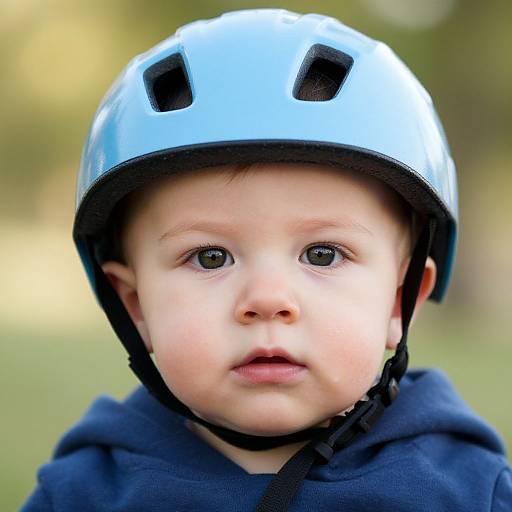 Close-Up of Infant Thor