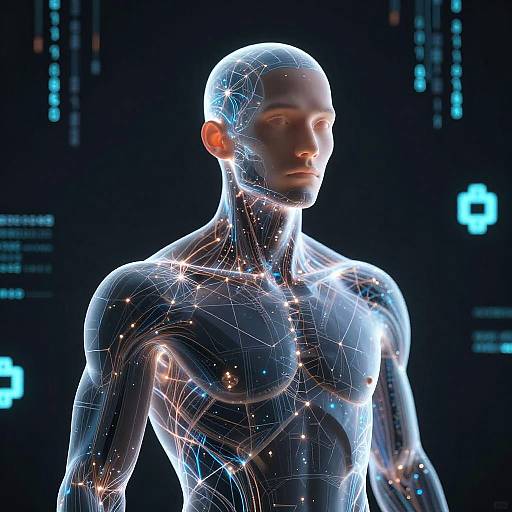 Futuristic AI Digital Avatar Generator