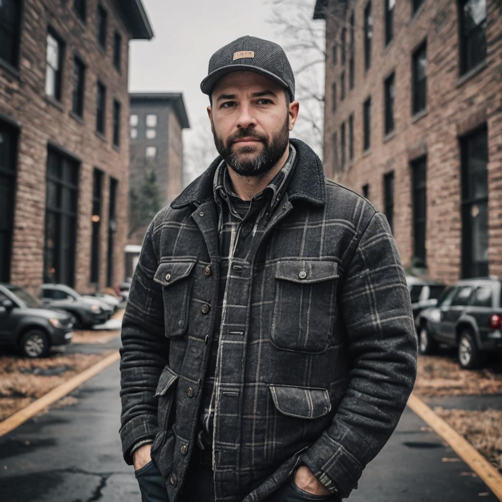 Rugged Winter Fashion Photography