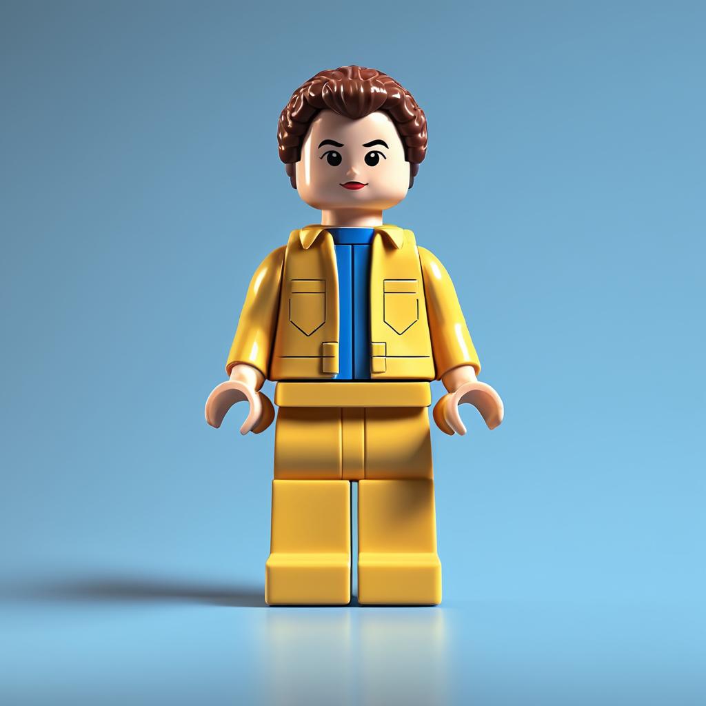 Vintage LEGO Eleven from Stranger Things