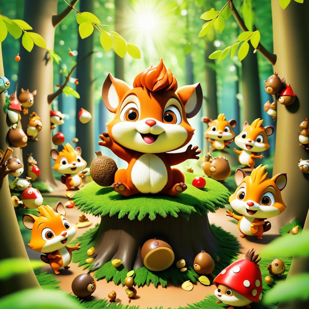 Cheeky Squirrel's Forest Adventure