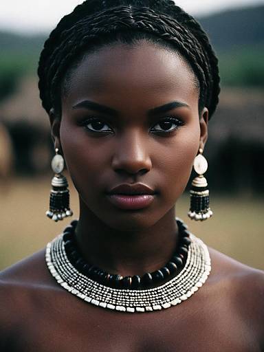 Xhosa Traditional Attire Portrait