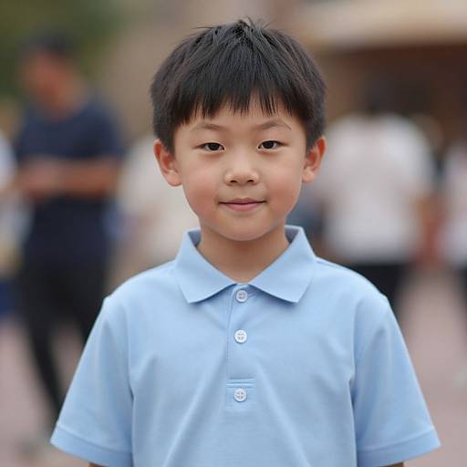 Barley Costume Boy Outdoor Portrait