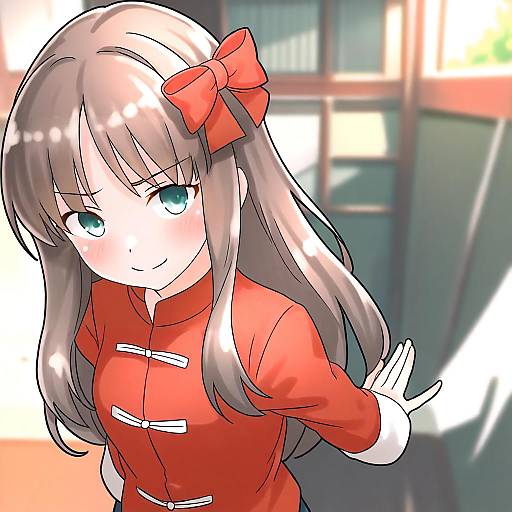 Illustration of Arima miyako, tsukihime in the style of Furaggu (frag 0416)