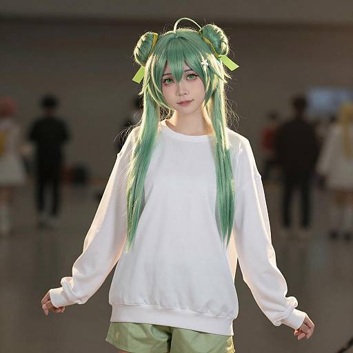Lifestyle costume photo of Morinaka kazaki. Cosplay clothes