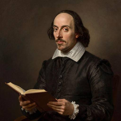 Shakespeare in Romantic Waterhouse Style