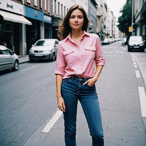 Smart Casual Woman on Street