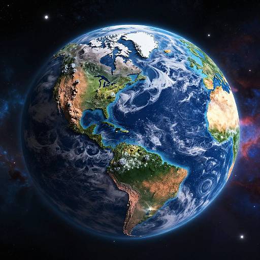 Futuristic Planet Texture Generator