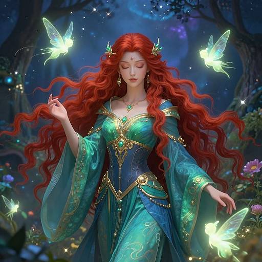 Serene Danu in Celestial Garden