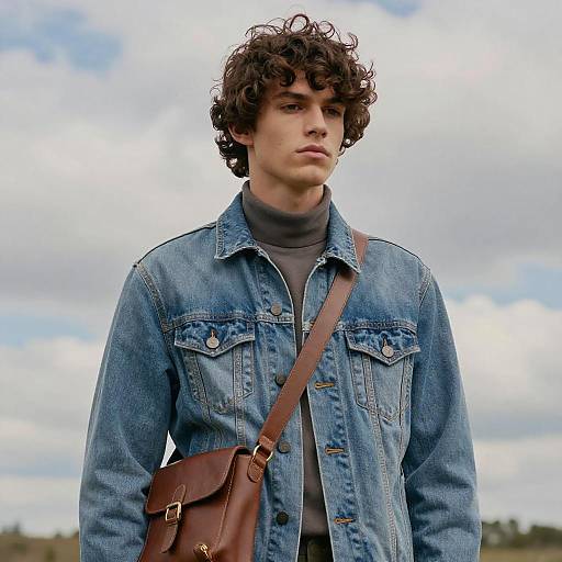 Casual Portrait of a Young Man