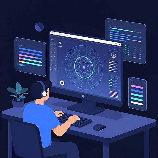 Futuristic AI Vector Art Creator