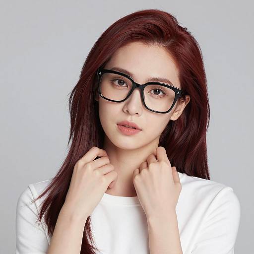 Stylish Portrait of a Redhead