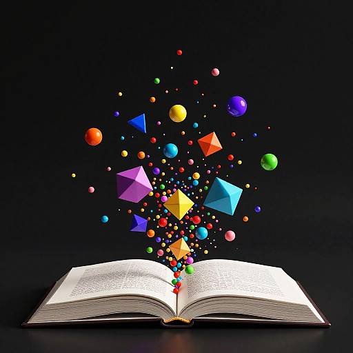 Vibrant Abstract Idea Explosion