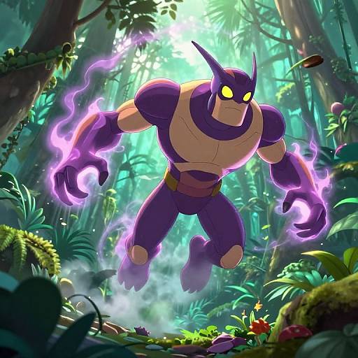 Ben 10 Summons Energy Beast