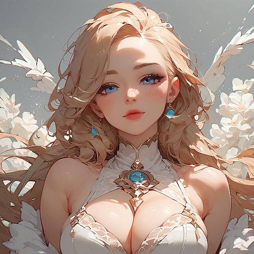 Anime Solo Girl High Score Art