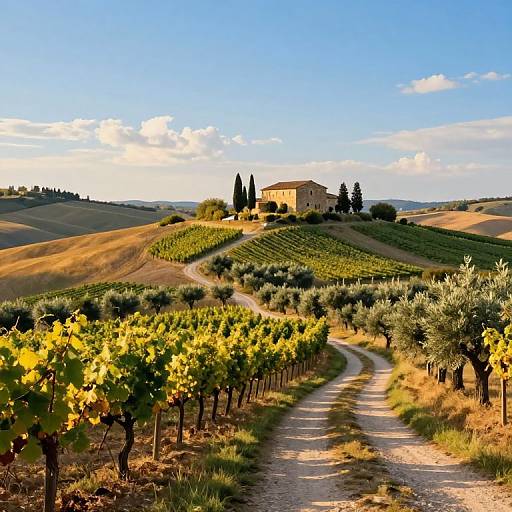 Neapolitan Countryside Landscape Painting