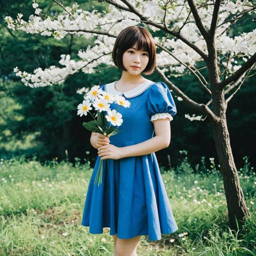 Belle Mamoru Hosoda Cosplay in Nature