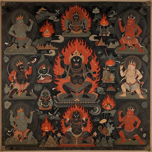 Ancient Tripitaka Hellish Deities Page