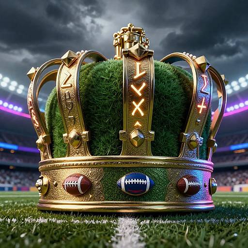 Majestic Fantasy Football Crown