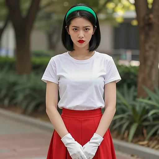 Outdoor Portrait of a Stylish Woman