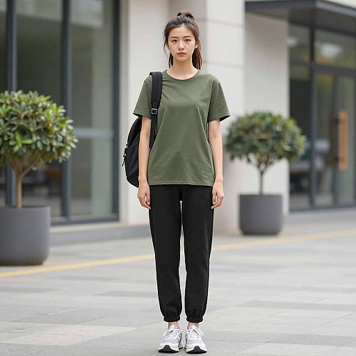 Trendy Summer Outfit Photo Shoot