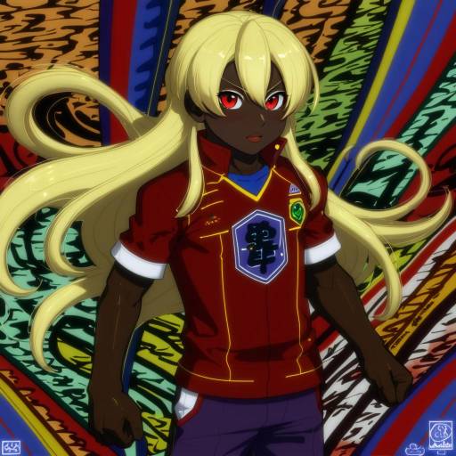 Illustration of Afuro terumi, inazuma eleven (series) in the style of Cad (caddo)