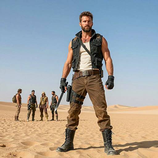 Epic Mad Max Inspired Desert Photo