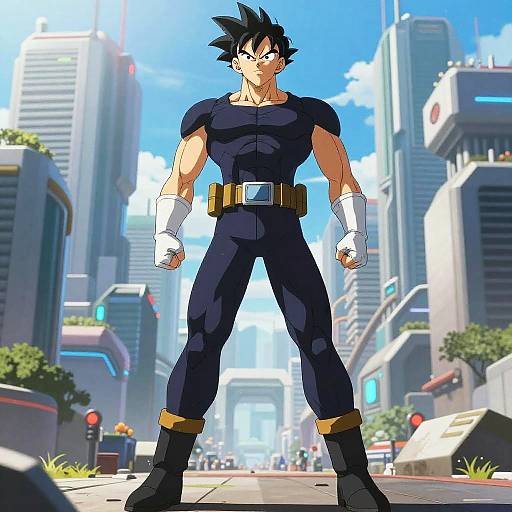 Heroic Muscular Anime Male Characters