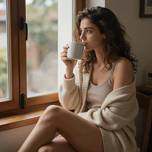 Cozy Coffee Moment at Home