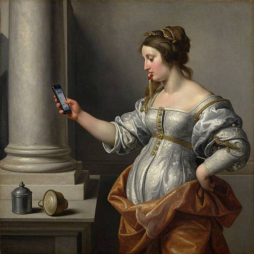 Renaissance Architect Woman in Venezia