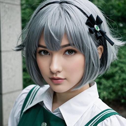 Cosplay photo of aizawa sakuya. Costume clothes