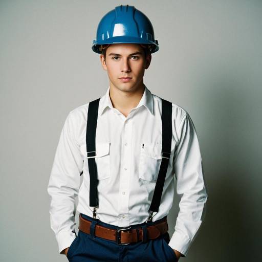 Young Male Electrician in Uniform