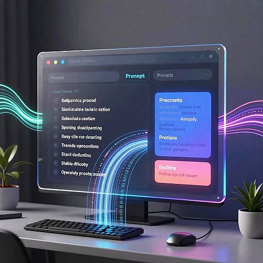 Dynamic Stable Diffusion Prompt Interface