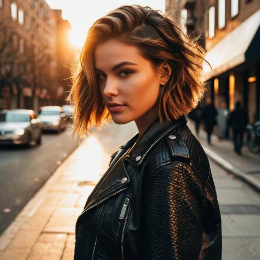 Fashion Editorial: Textured Cut in Urban Sunset