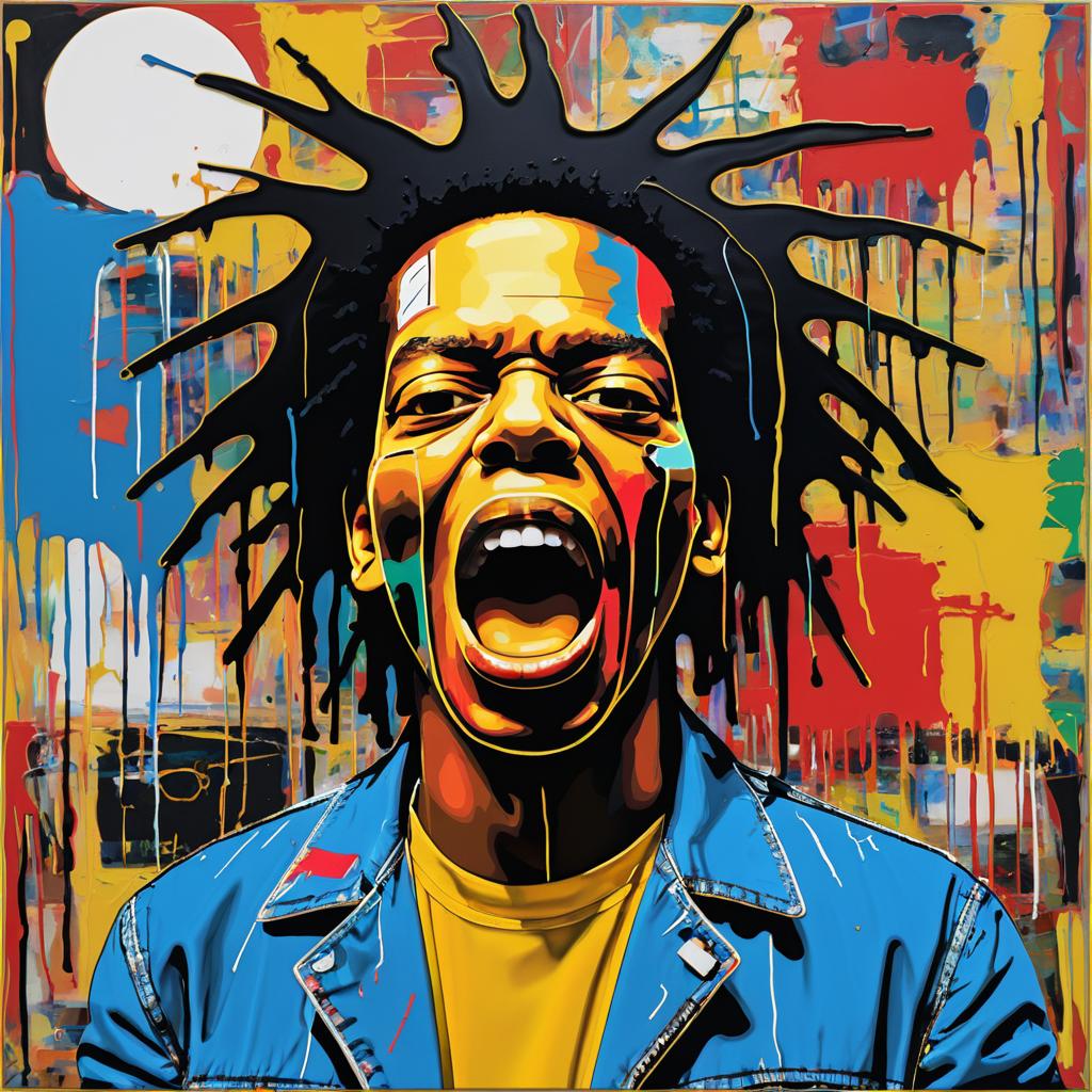 Basquiat's Take on The Scream