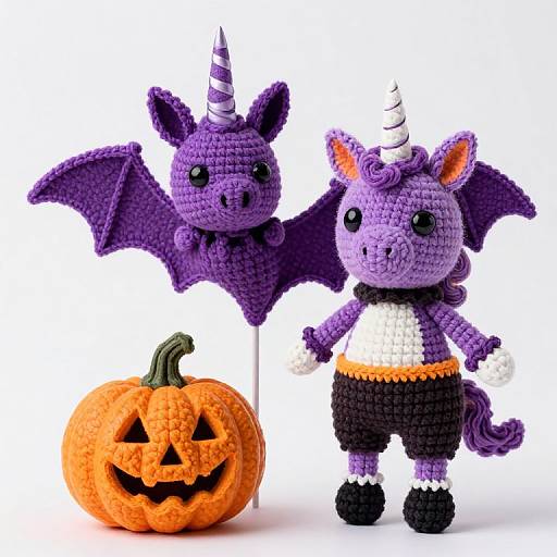 Whimsical Halloween Crochet Fusion